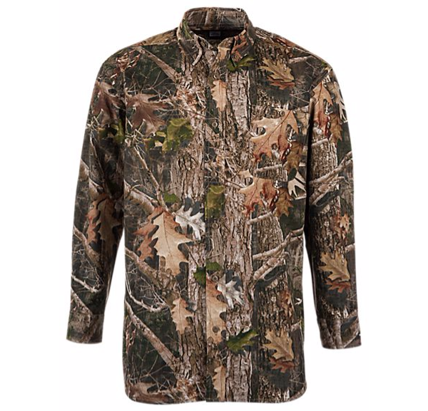 button up camo shirt
