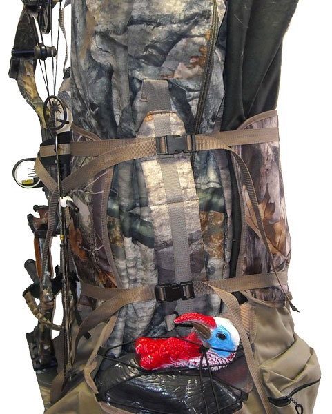 ground blind carrying backpack system
