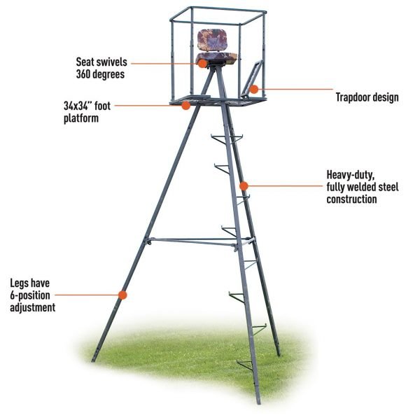 tripod deer hunting stand deal