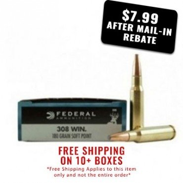 best deal on 308 ammo federal