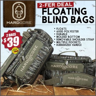 waterfowll hunting boat bag