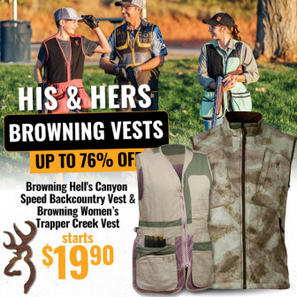 best deal browning vest