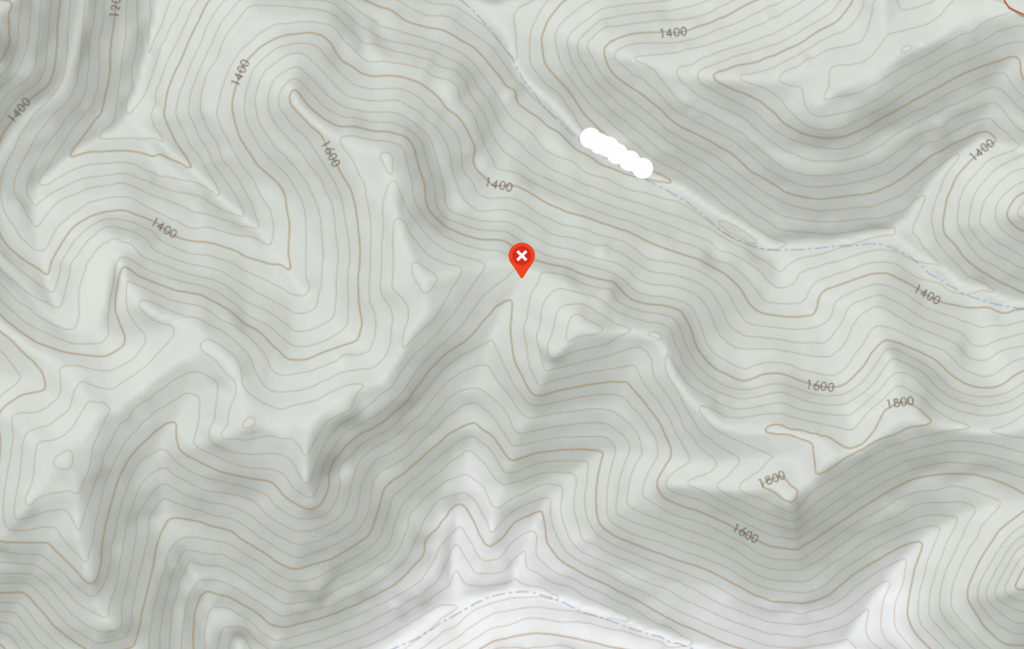 how to use a topo map for hunting