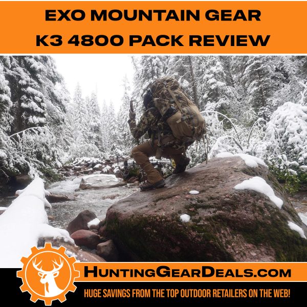 best price EXO Mountain Gear K3 4800 Pack