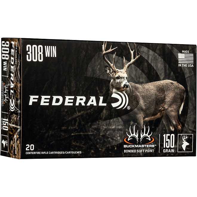 best deal federal buckmasters ammo 308