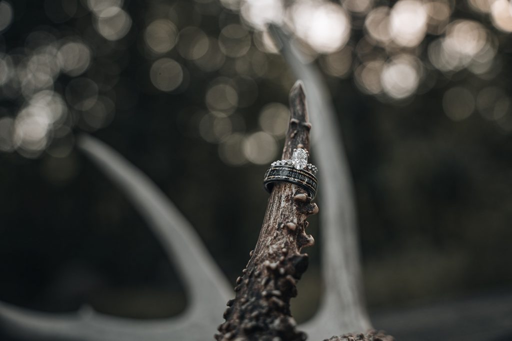 wedding bands for women outdoors