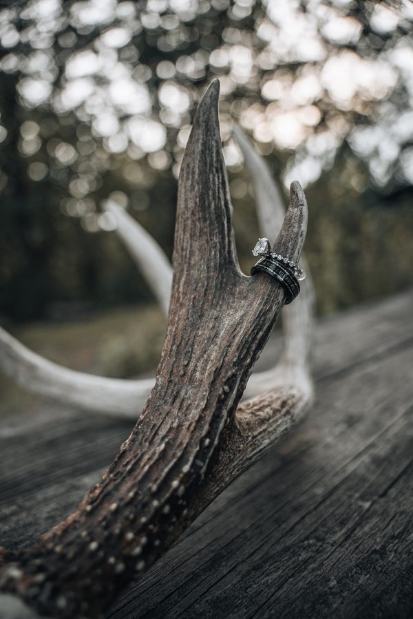 wedding band for deer hunter