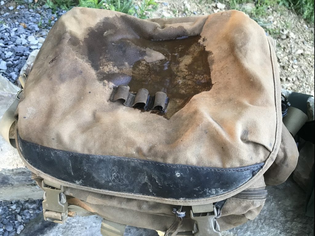 beretta waxwear bag water resistance