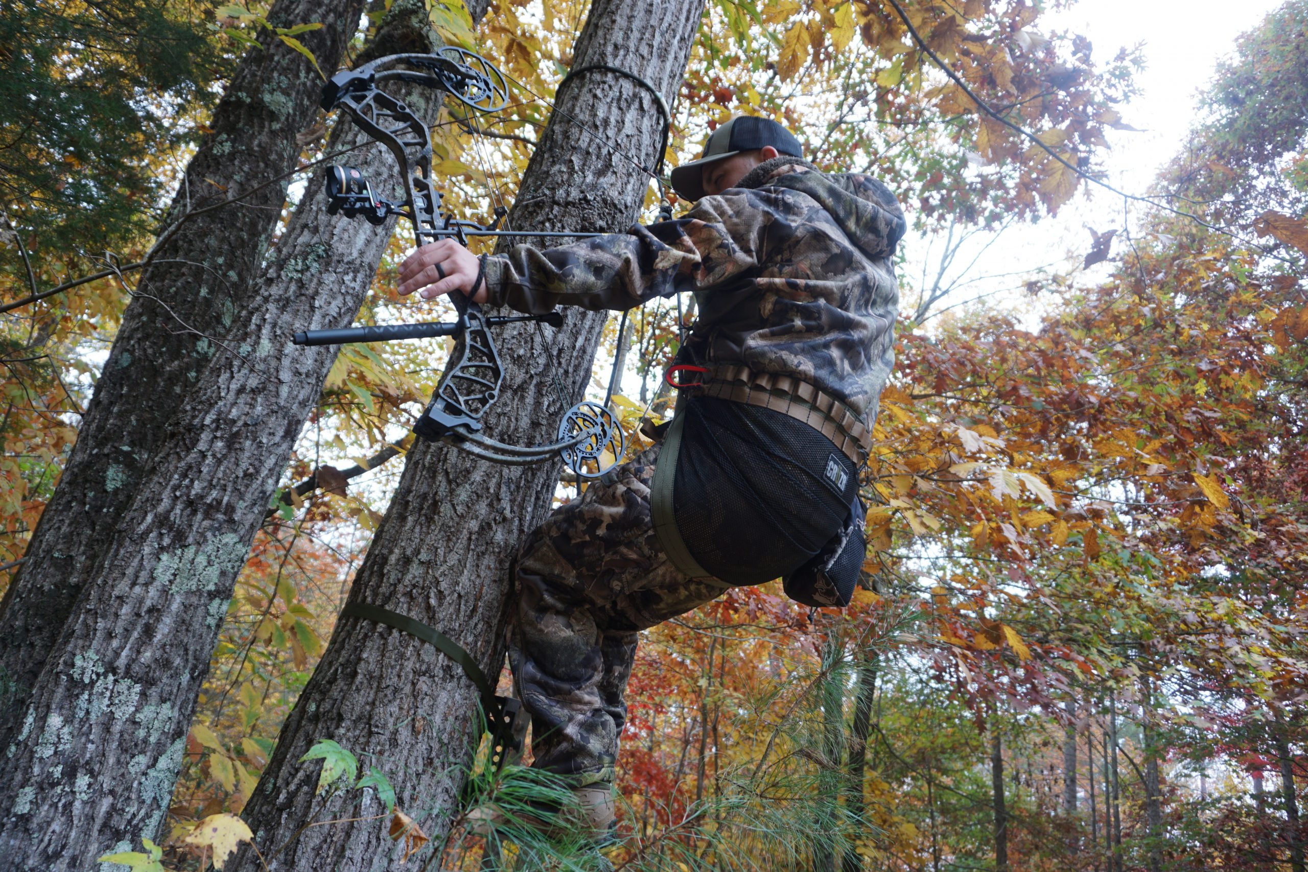 shooting deer from a saddle