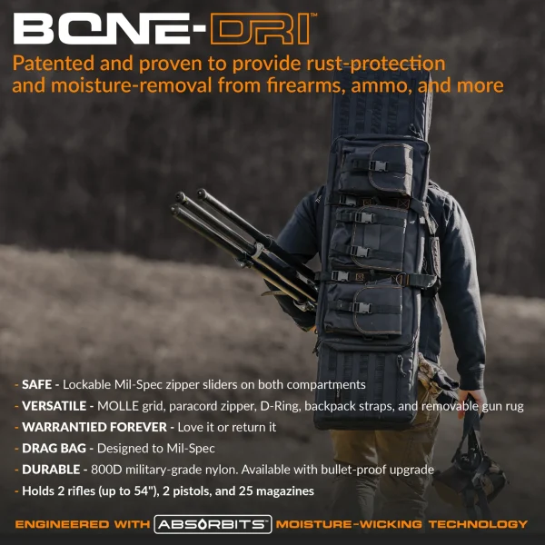 gun cases built to prevent rust from forming