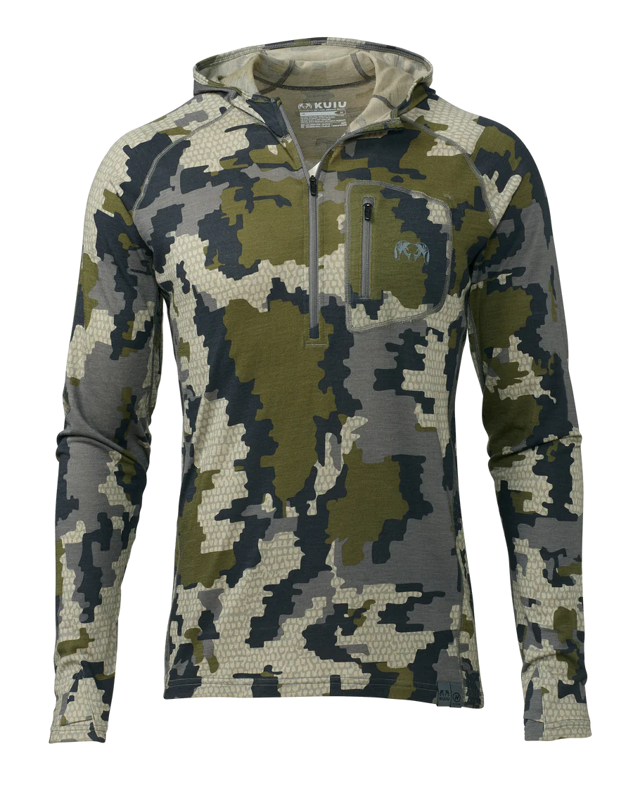 when will the kuiu ultra merino 145 zip T hunting hoodie go on sale