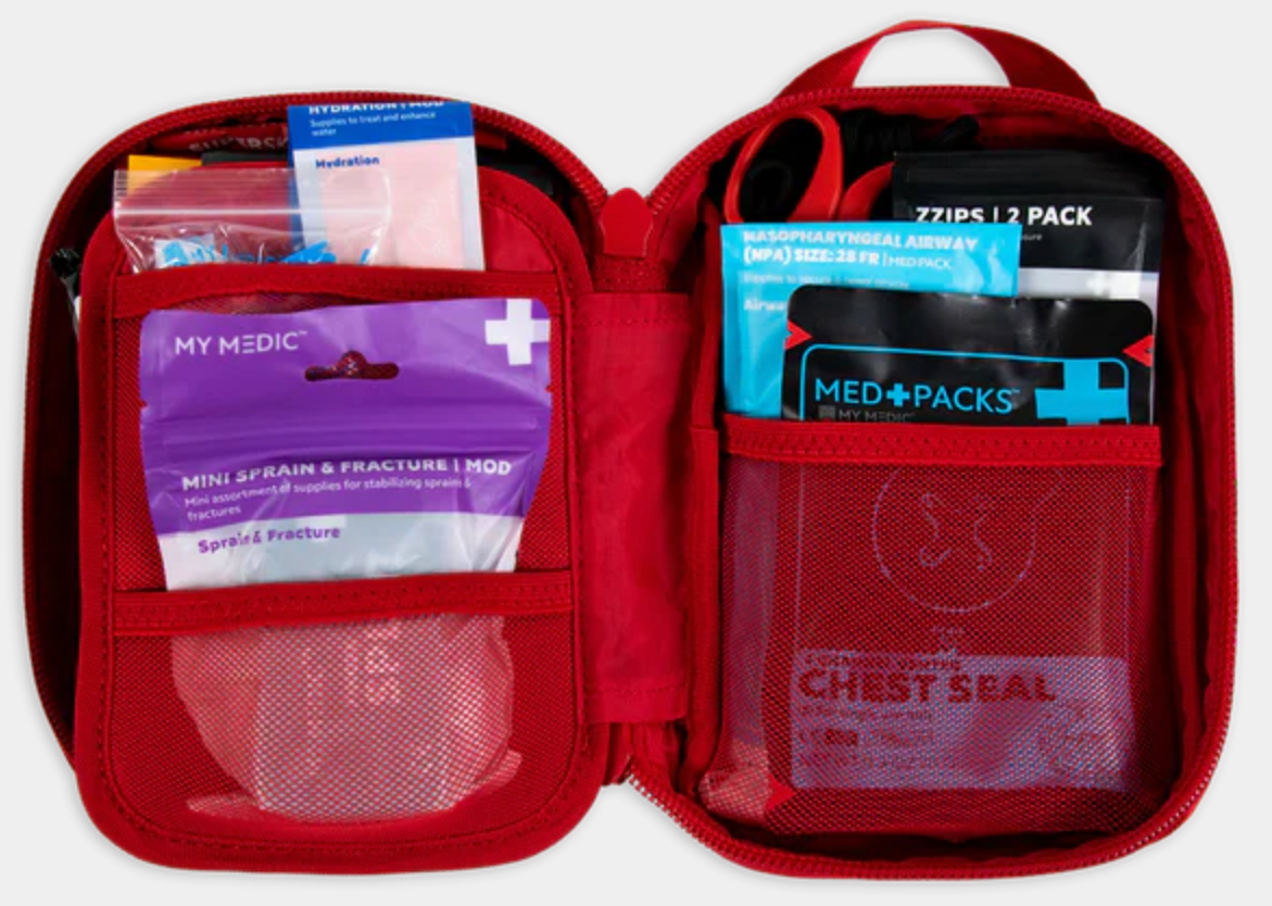 best first aid for outdoors MYFAK MINI FIRST AID KIT