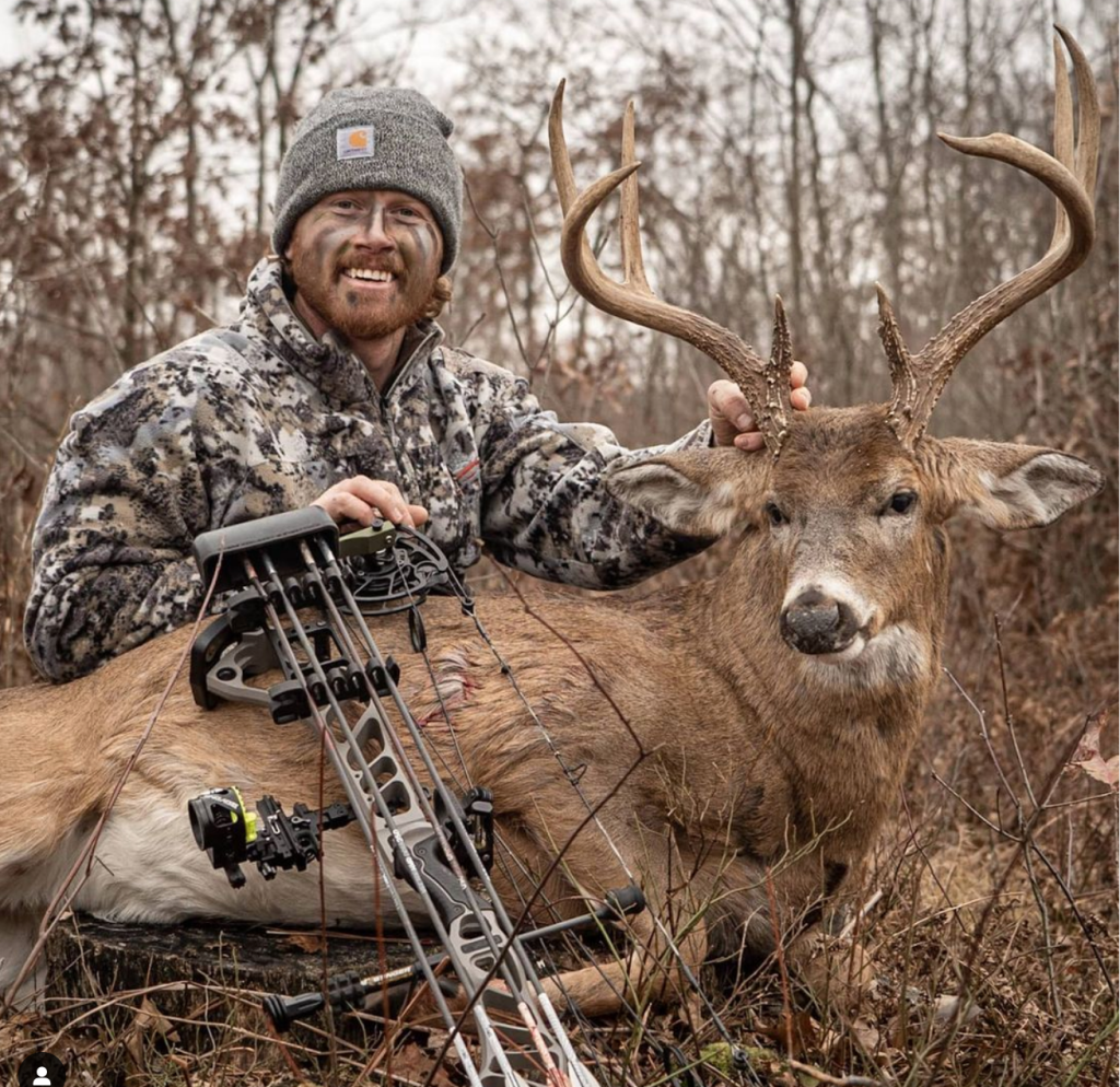 jake belinda deer hunting from a saddle