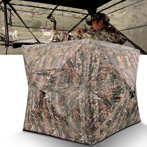best deal on see through hunting blind