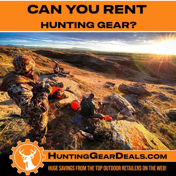 can you rent camping gear
