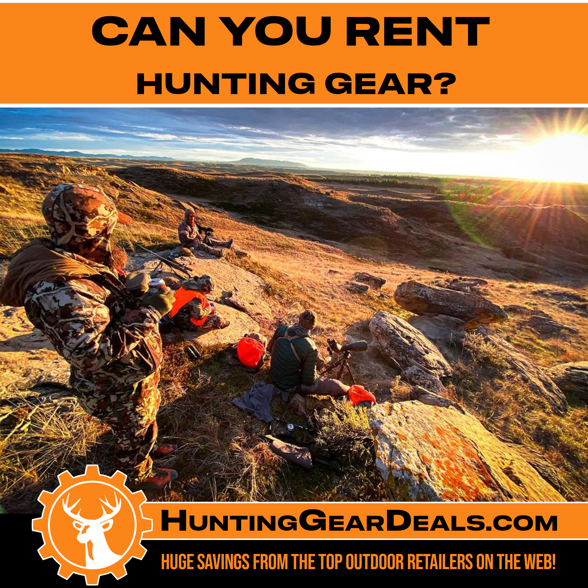 can you rent camping gear