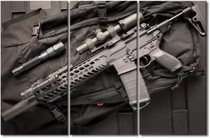 best looking gun photo wall decor