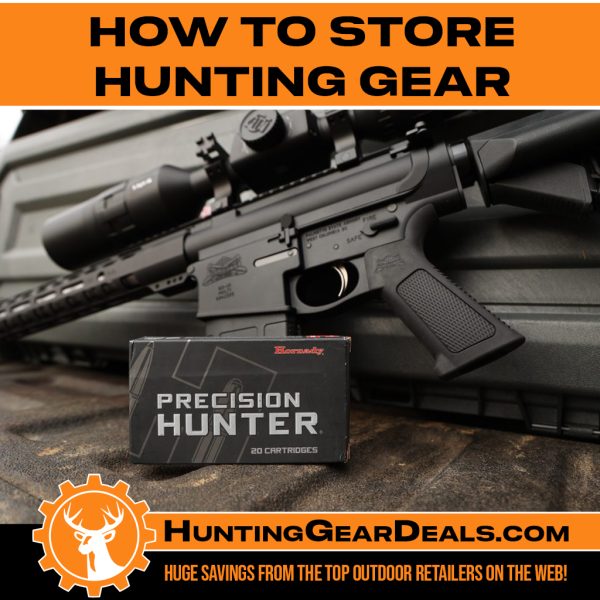 best way to store hunting clothing