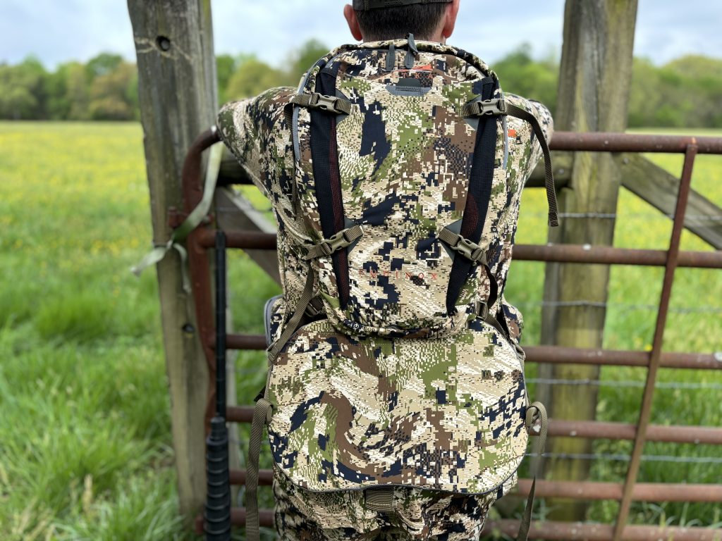 sitka equinox turkey vest back view