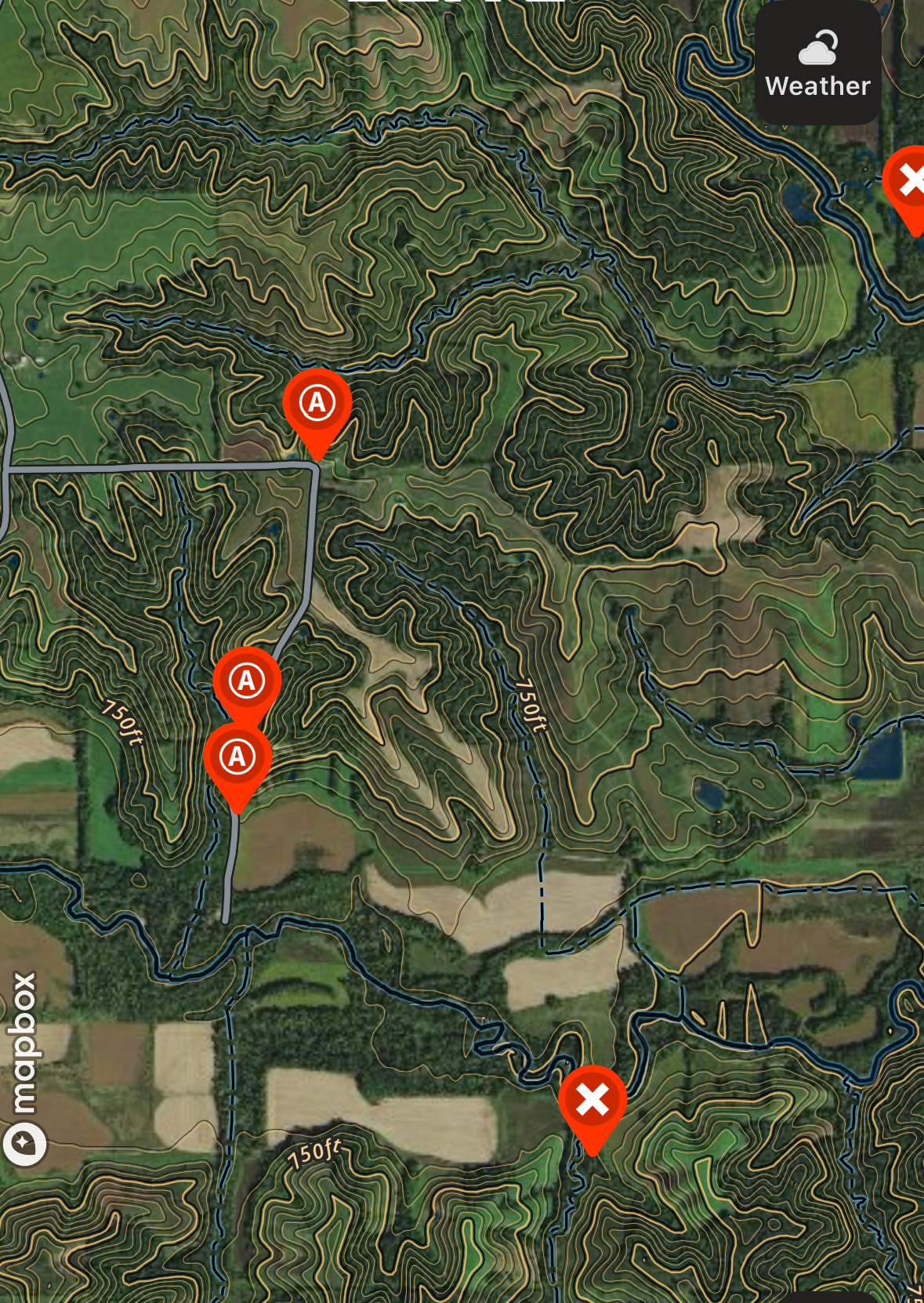 OnX hunt public land example