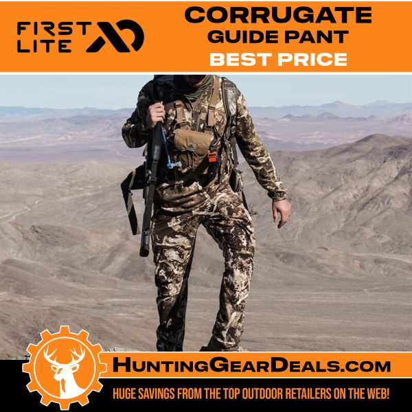 best deal first lite corrugate guide pant